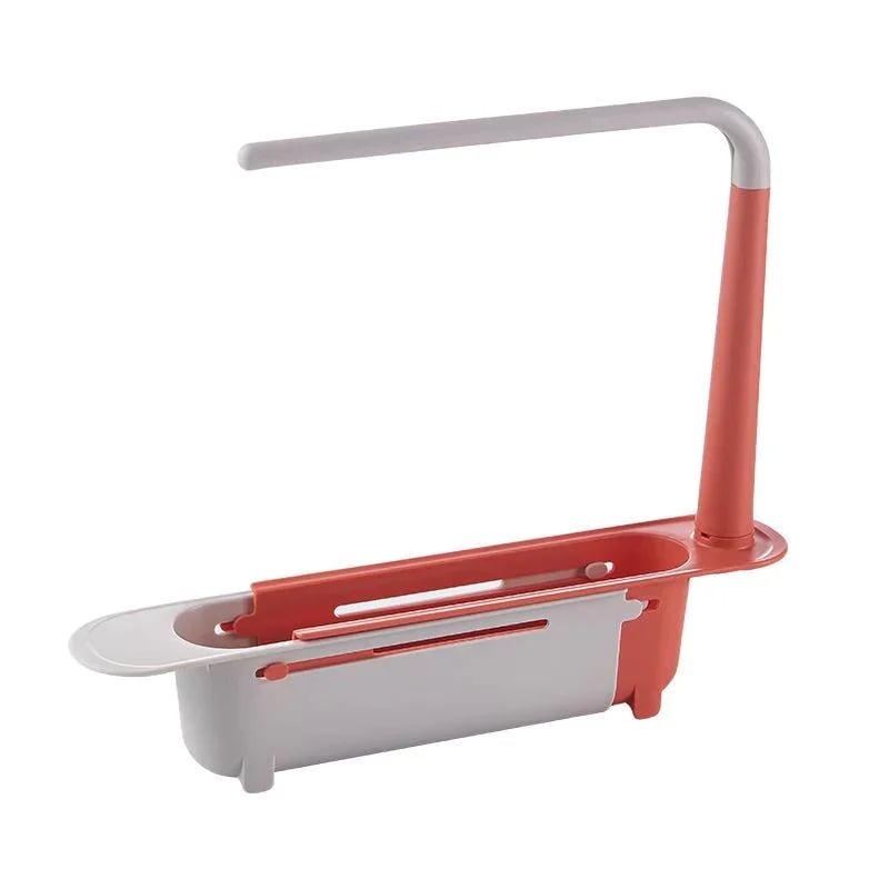 Étagère de rangement télescopique pour évier