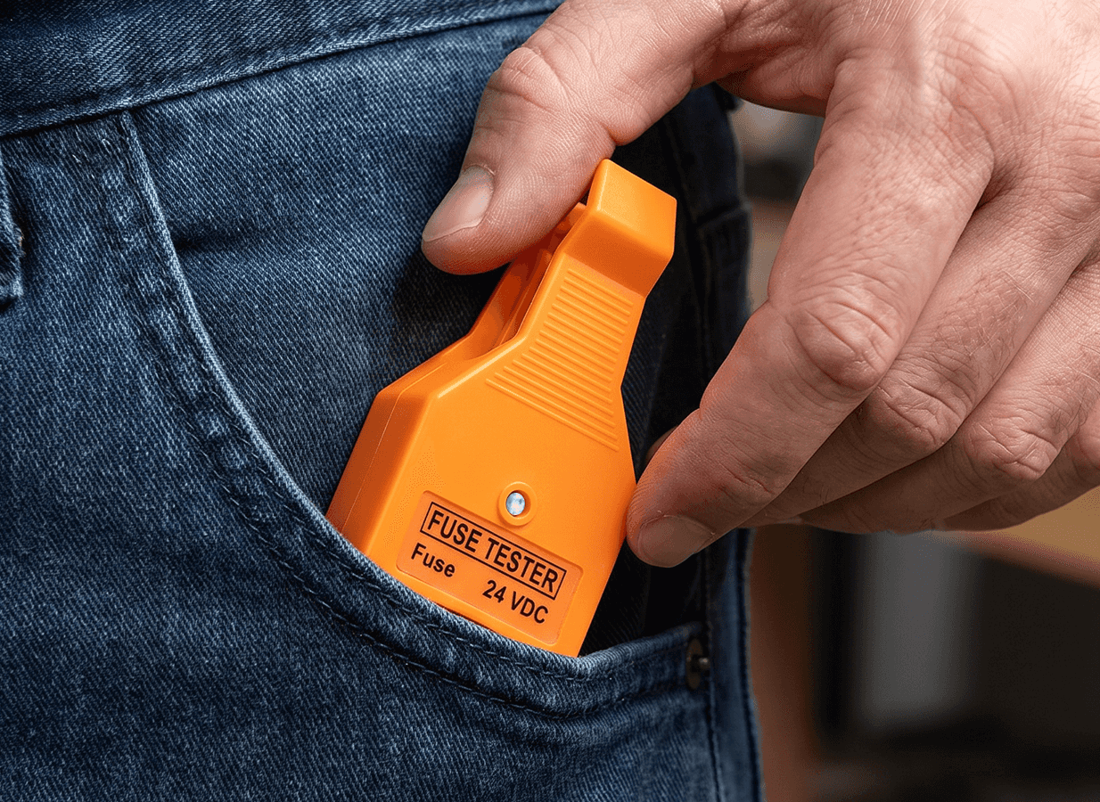 Testeur et extracteur de fusibles de voiture 2-en-1 – Contrôle rapide et remplacement facile