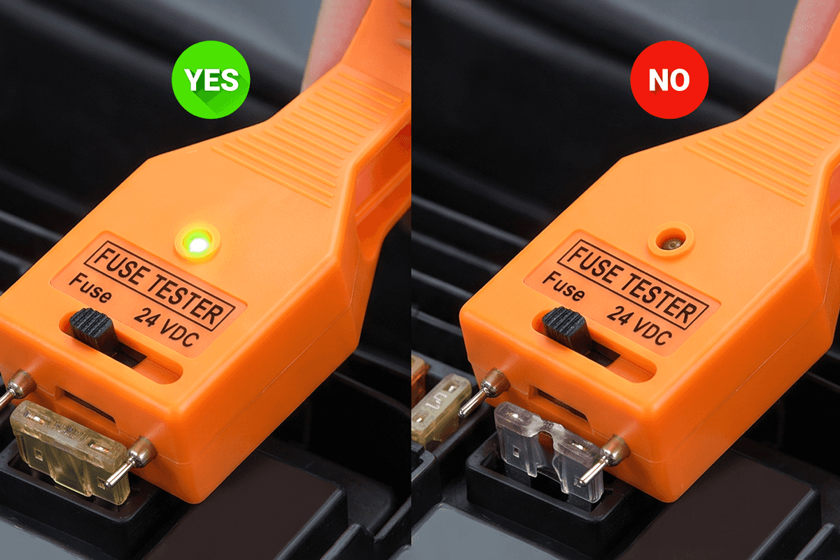 Testeur et extracteur de fusibles de voiture 2-en-1 – Contrôle rapide et remplacement facile