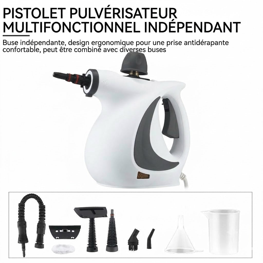 Nettoyeur vapeur – Nettoyeur vapeur à main puissant pour un nettoyage en profondeur