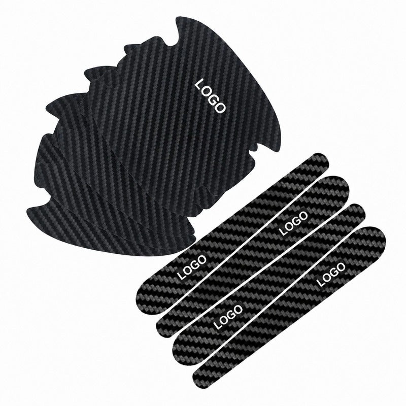 Film de protection anti-rayures pour poignée de porte de voiture – Lot de 8 protections adhésives pour poignées de porte