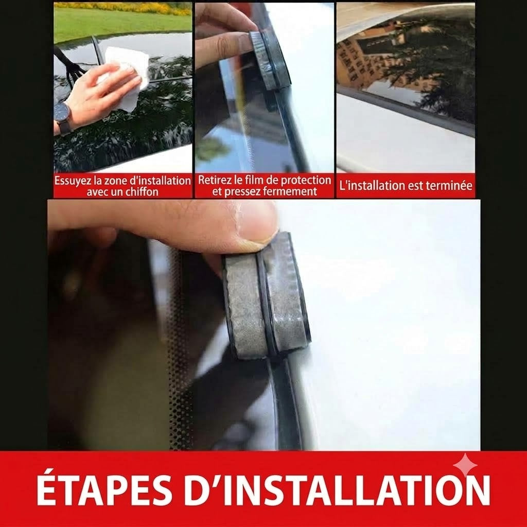 Joint d'étanchéité en caoutchouc découpable pour voiture