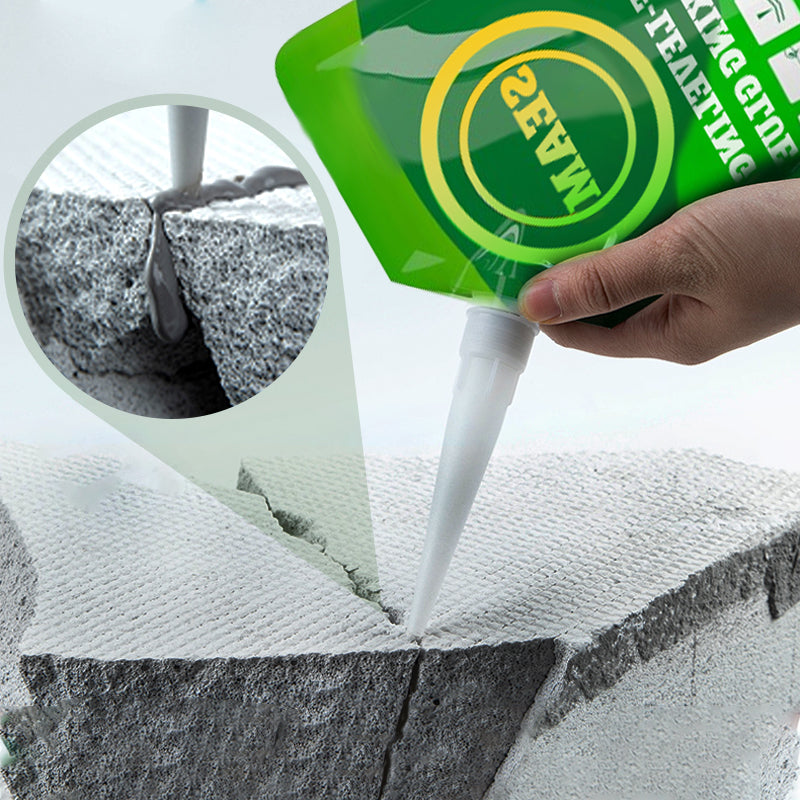 Colle de réparation polyvalente pour joints de sol et de mur