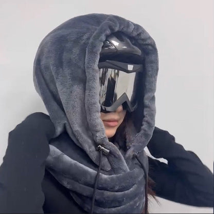 Pull à capuche ultra-doux en sherpa