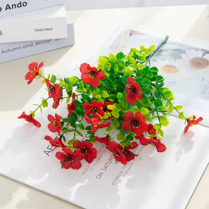 Fleur artificielle résistante aux UV - 4 pièces