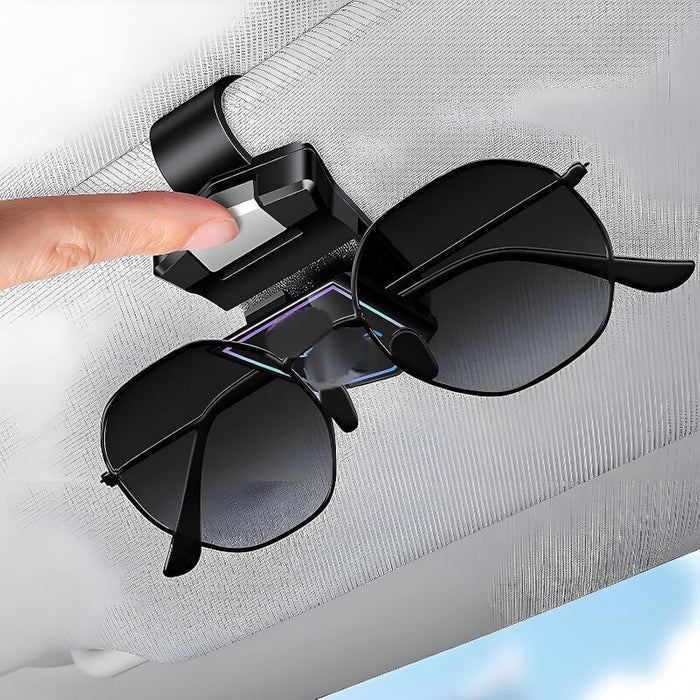 Support de lunettes magnétique de luxe pour voiture