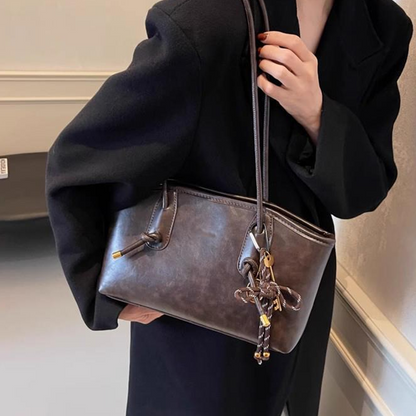 Sac à bandoulière en cuir végan