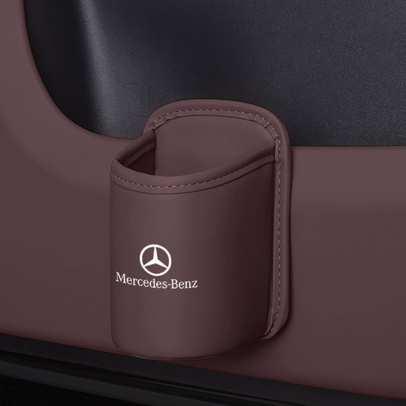 Porte-café à emporter en cuir - Porte-gobelet portable avec clip