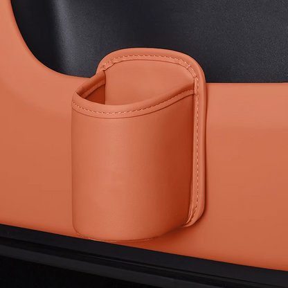 Porte-café à emporter en cuir - Porte-gobelet portable avec clip