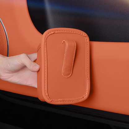 Porte-café à emporter en cuir - Porte-gobelet portable avec clip
