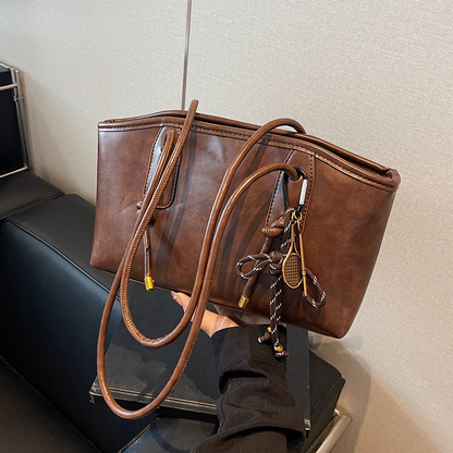 Sac à bandoulière en cuir végan