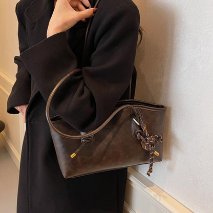 Sac à bandoulière en cuir végan