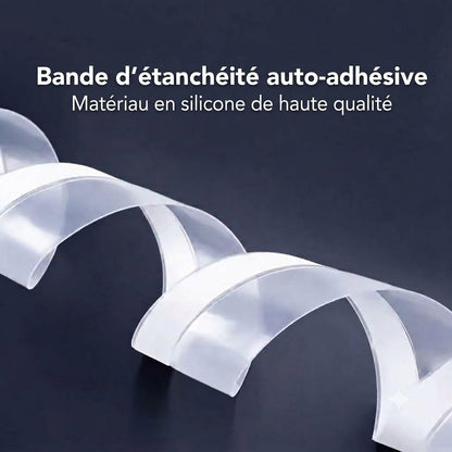 Bande d'étanchéité de 5 m pour portes – Protection efficace contre la poussière, les insectes et le bruit