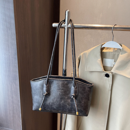 Sac à bandoulière en cuir végan