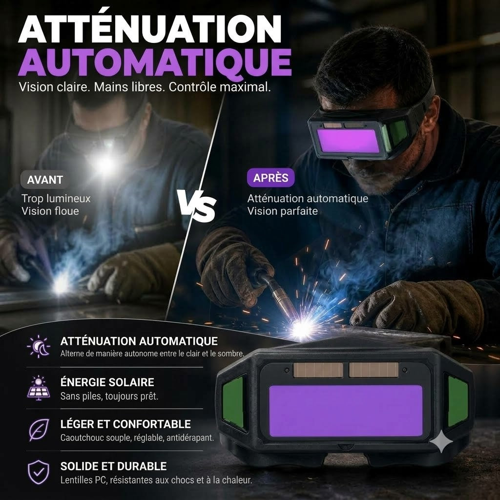 Lunettes de sécurité ignifuges pour soudure – Nouveau modèle 2026