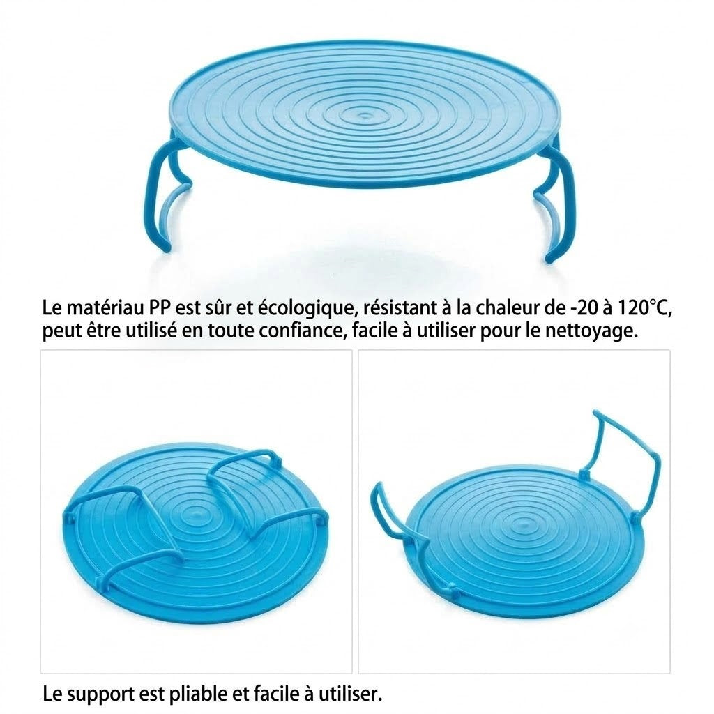 Plateau pliable pour micro-ondes
