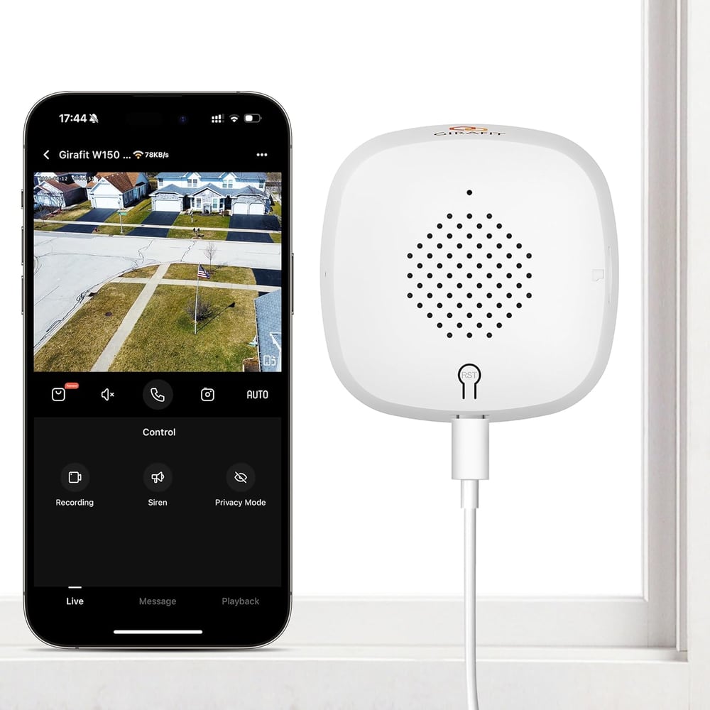 [2K Ultra HD] Caméra de surveillance WiFi intelligente