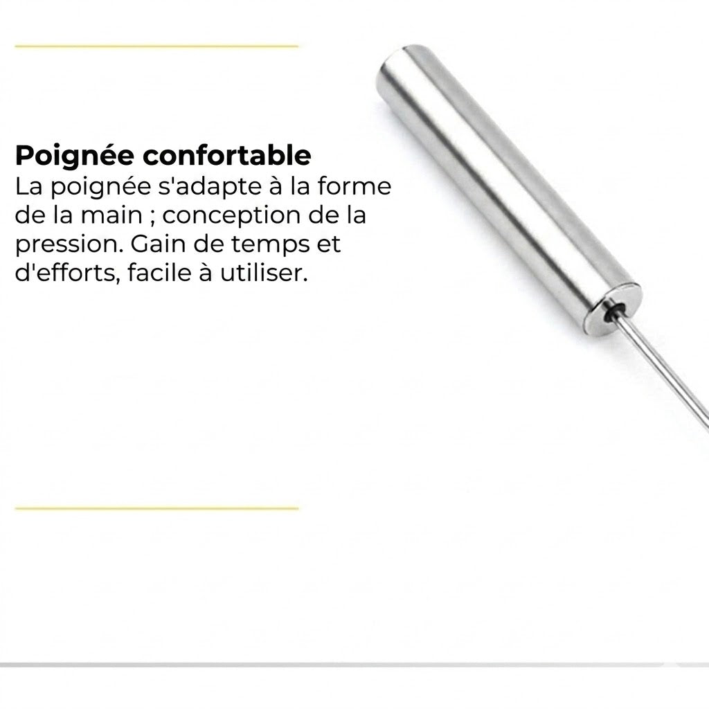 Goupillon en silicone rotatif - Nettoyage à 360 degrés - Pour biberons, verres et gourdes - Hygiénique