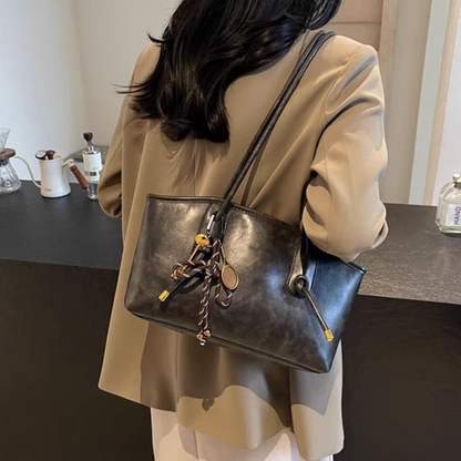 Sac à bandoulière en cuir végan