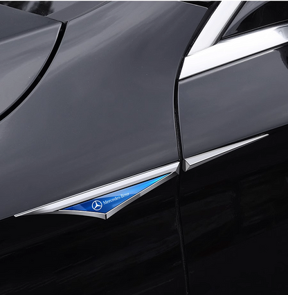 Emblème de voiture universel – Logo de voiture résistant aux intempéries – Badge autocollant pour carrosserie