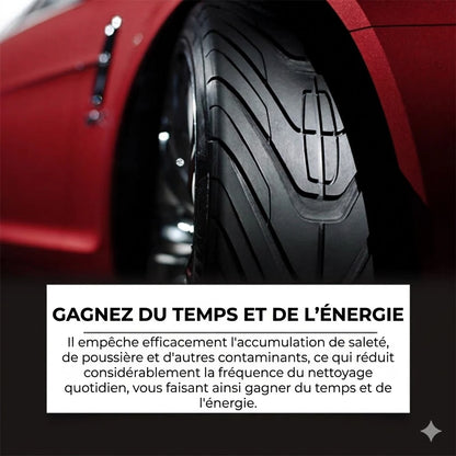 Crème d'entretien pour pneus de voiture