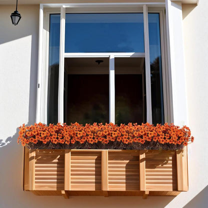 Fleurs Artificielles pour Décoration de Jardin – Lot de 8 Pièces pour Extérieur