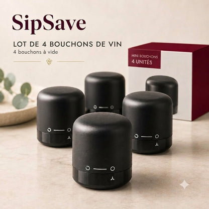 SipSave – Bouchons pour vin et champagne