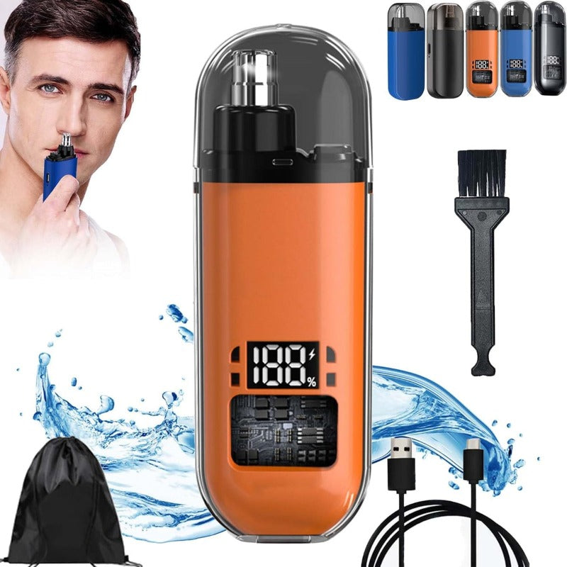 Tondeuse Nez et Oreilles - Rechargeable USB-C (Étanche & Sans Douleur)
