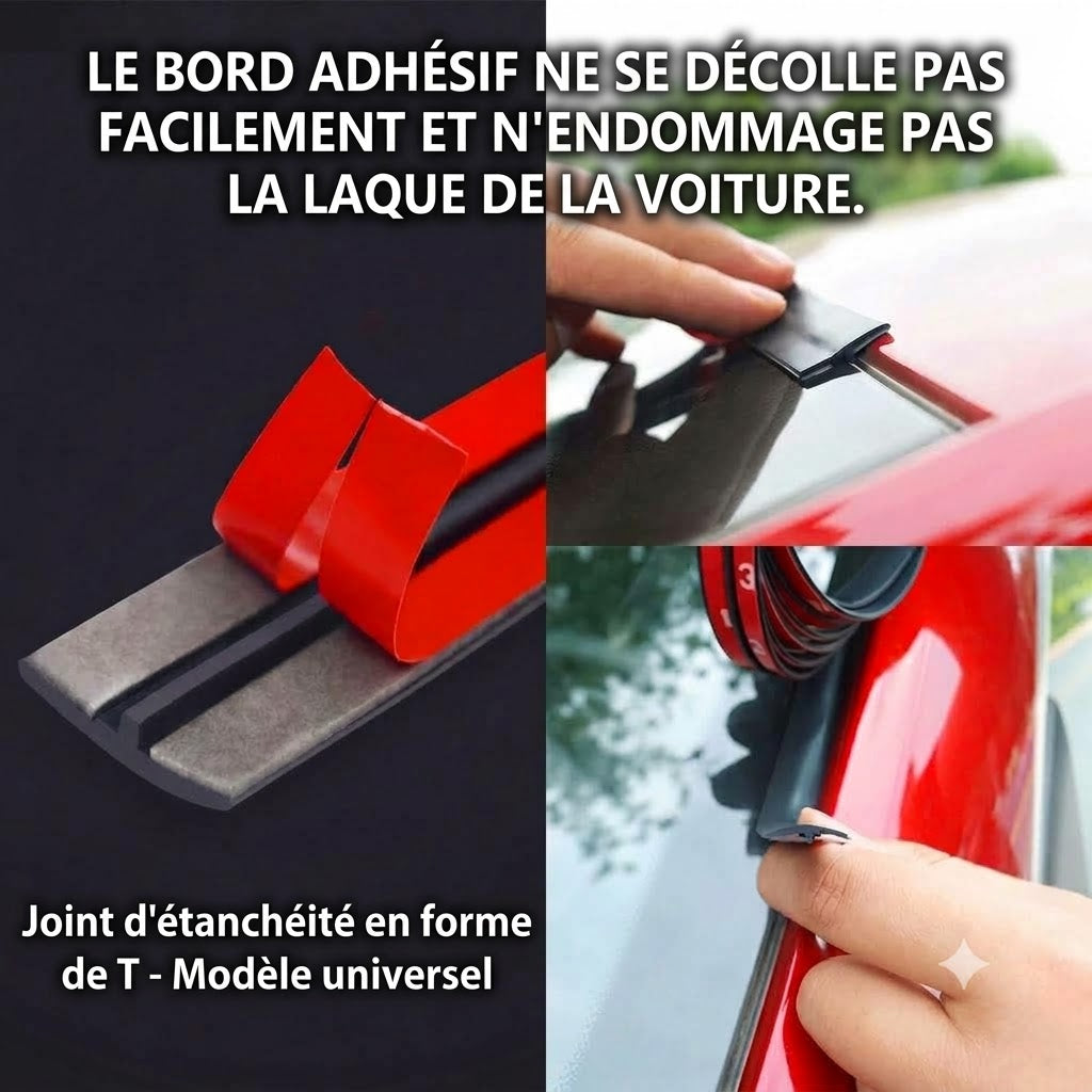 Joint d'étanchéité en caoutchouc découpable pour voiture