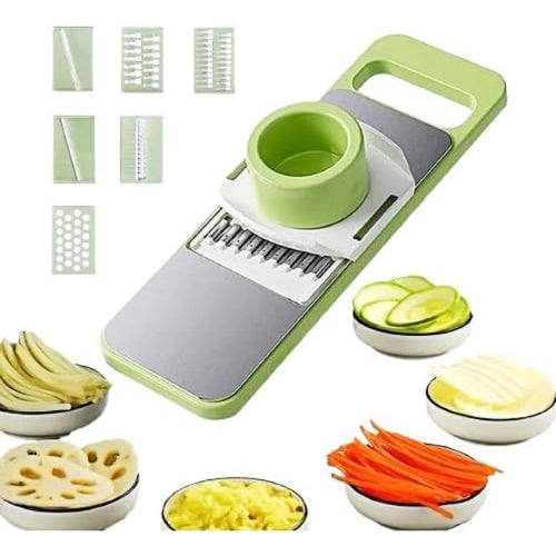Mandoline et Râpe 6-en-1 SafePrep
