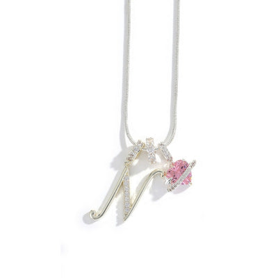 Élégant collier avec pendentif cœur