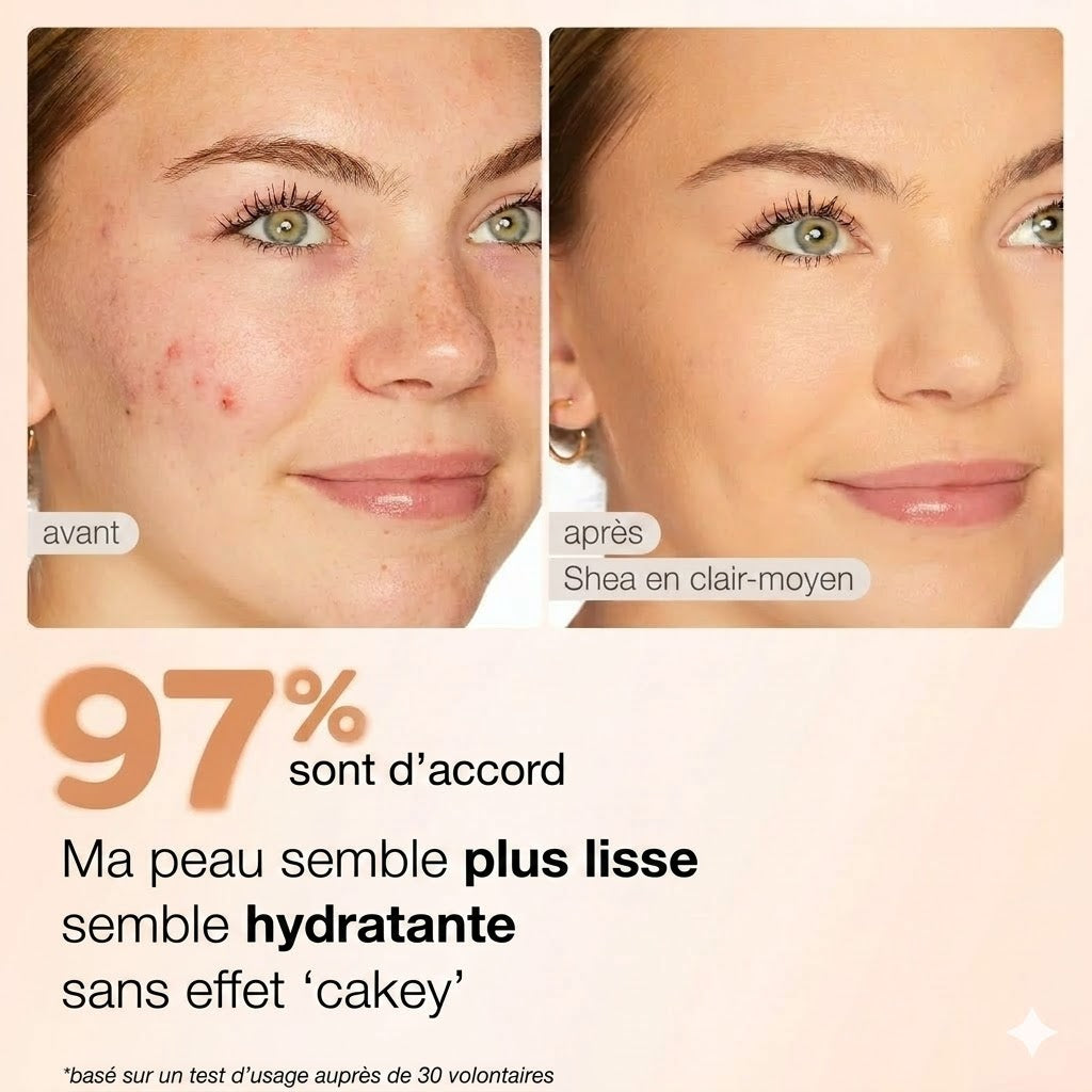 BB Crème hydratante avec SPF 30 pour un éclat naturel