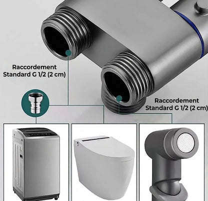 Kit de douchette bidet de luxe pour toilettes