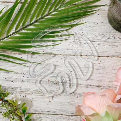 Tuteur pour plantes transparent en acrylique, forme feuille de monstera | Support invisible pour plantes d'intérieur (Lot de 5 pièces)