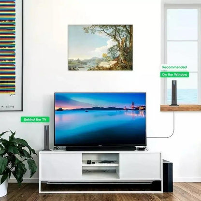 Antenne TV HD intérieure 4K / 1080P