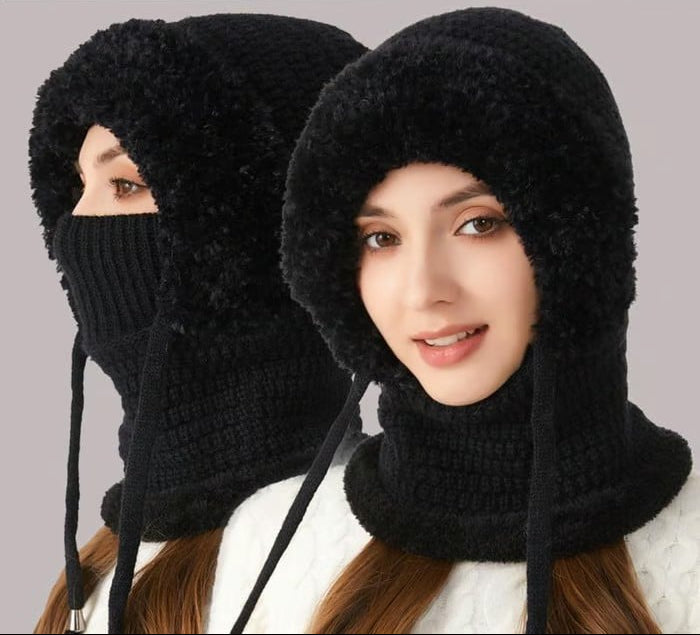 Pull à capuche ultra-doux en sherpa (femme)