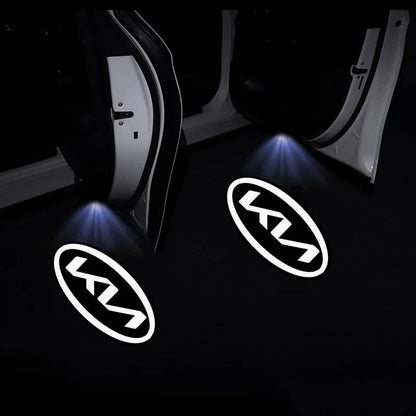 Kit de projecteurs LED avec logo pour portières de voiture | 1 lot (2 pièces)