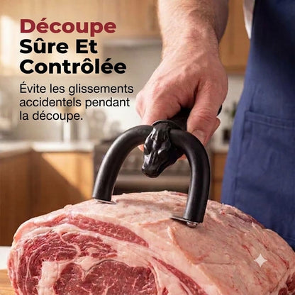 Dégraisseur / pareur de gras manuel pour bœuf et porc