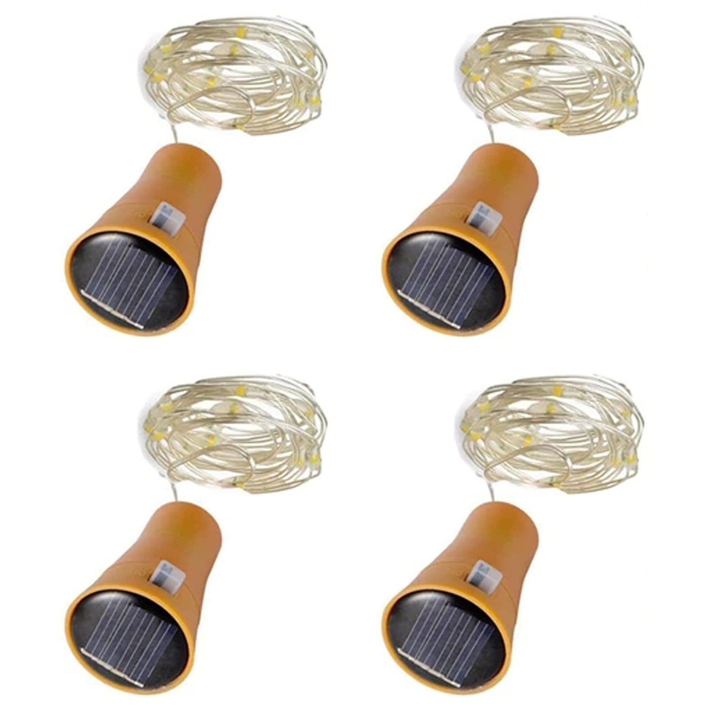 Guirlande lumineuse LED avec bouchon en liège pour bouteille DIY – Éclairage d'ambiance en fil pour décoration