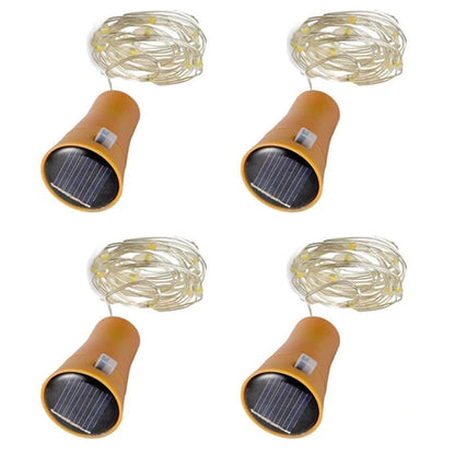 Guirlande lumineuse LED avec bouchon en liège pour bouteille DIY – Éclairage d'ambiance en fil pour décoration