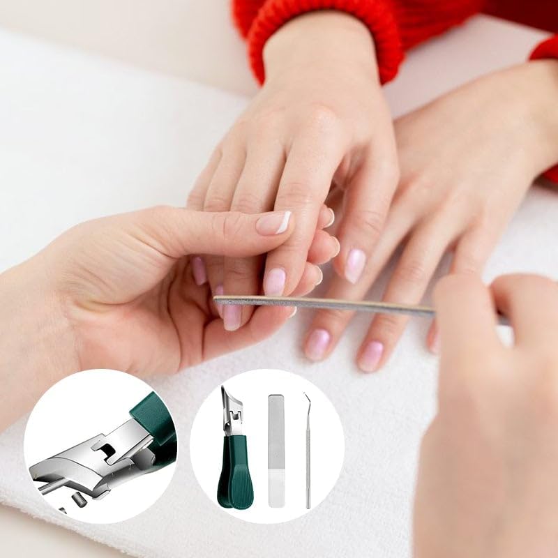 Pince à ongles professionnelle pour ongles incarnés et épais – Design en bec d'aigle