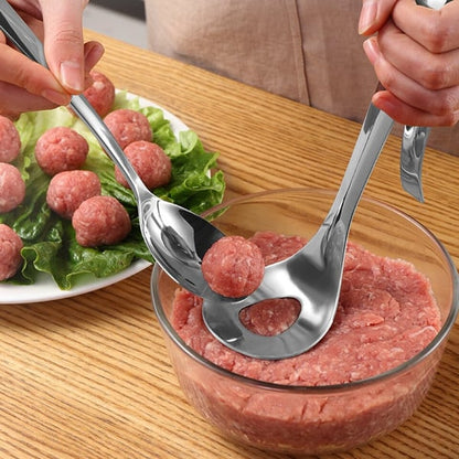 Moule à boulettes de viande en acier inoxydable