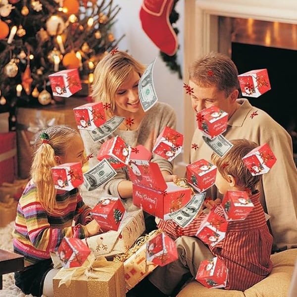 Boîte explosion de Noël