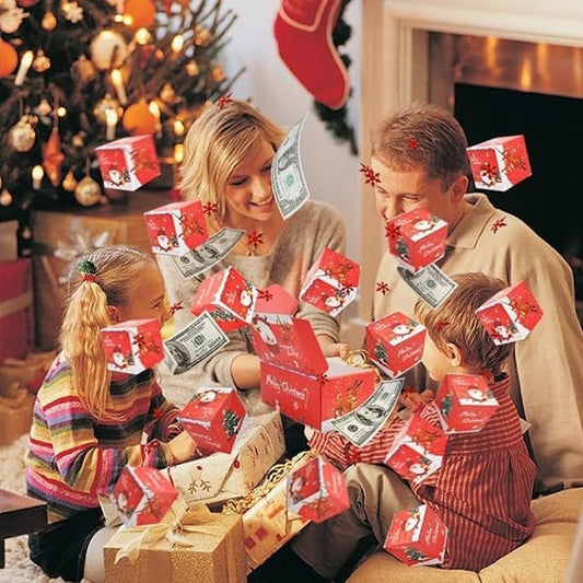 Boîte explosion de Noël