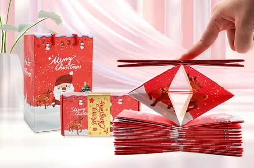 Boîte explosion de Noël