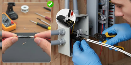 Connecteurs de fils doubles (avec grip renforcé)