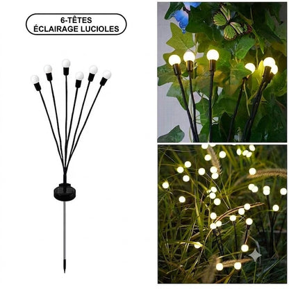 Lampes de jardin solaires lucioles