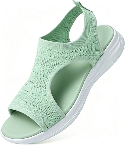 Sandales plates confortables et respirantes