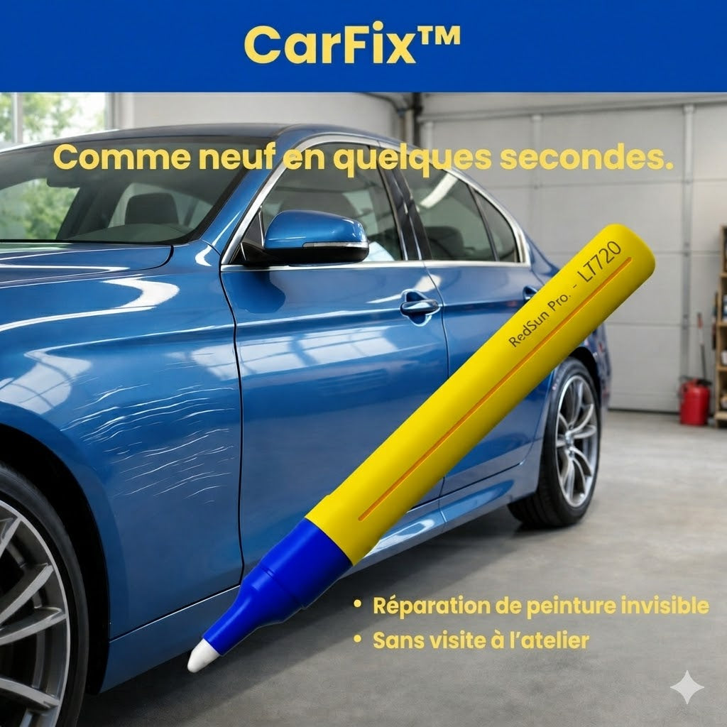 Stylo CarFix pour réparer les rayures de voiture