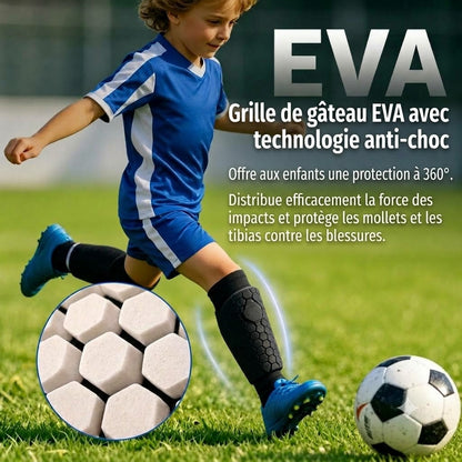 Protège-tibias professionnels pour jeunes
